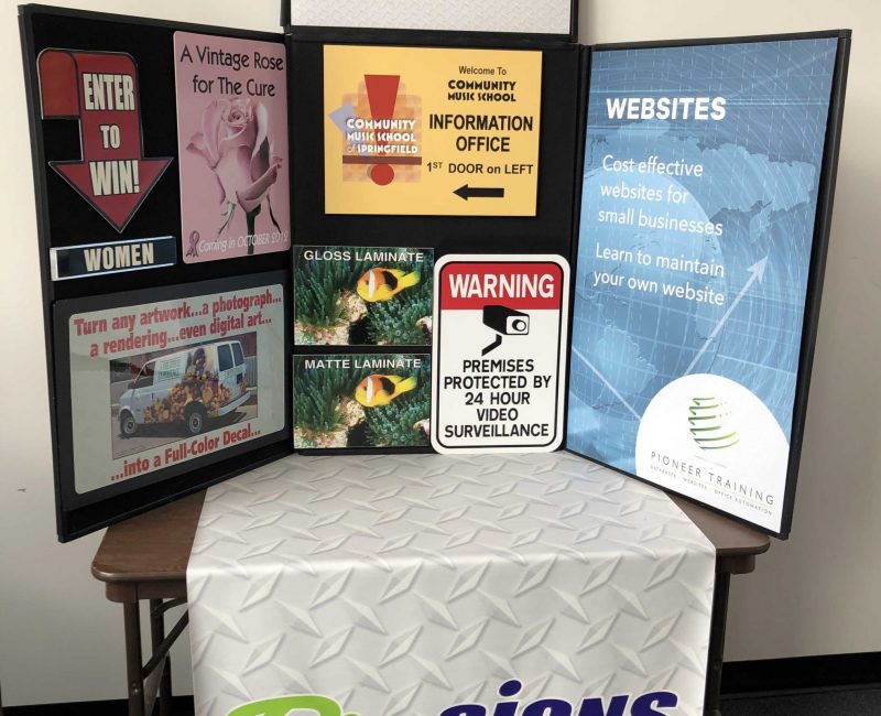 trade show display prosigns